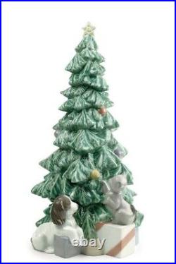 Lladro Nao, Christmas Mischief, Dog & Cat, #1620, Brand New, Mint & Boxed
