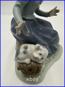 Lladro Nao Figurine Stories to Lulu 01091 Hand Painted Spain Porcelain Sculpture