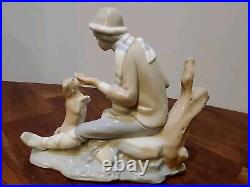 Lladro Nao Lesson For the Dog #140 Figurine New