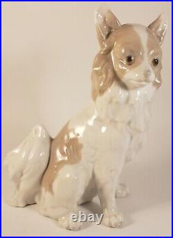 Lladro Nao Papillon 8 1/2 Dog Figurine