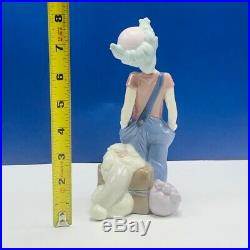 Lladro Nao figurine clown circus carnival Spain box 6245 Destination Big Top dog