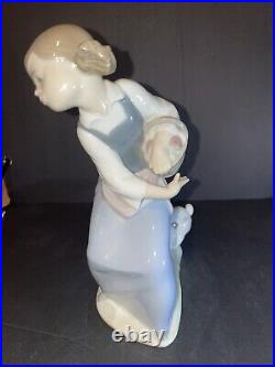 Lladro Naughty Dog #4982 Retired Excellent Condition No-Box