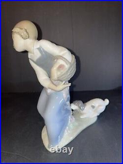 Lladro Naughty Dog #4982 Retired Excellent Condition No-Box