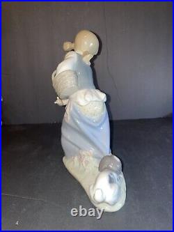 Lladro Naughty Dog #4982 Retired Excellent Condition No-Box