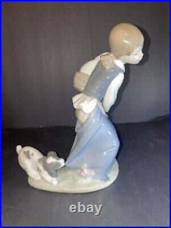 Lladro Naughty Dog #4982 Retired Excellent Condition No-Box