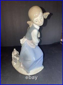 Lladro Naughty Dog #4982 Retired Excellent Condition No-Box