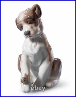 Lladro New Friend Dog Figurine #6211 Brand New In Box Puppy Animals Save$$ F/sh