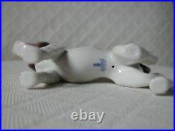 Lladro ON GUARD #5350 Standing Brown & White Dog MINT RARE