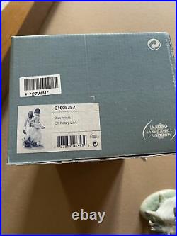 Lladro Oh Happy Days #8353 In Box Family Sisters And Dog