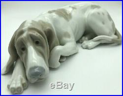 Lladro Old Dog #1067 Retired Hound First Quality Mint Condition