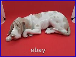 Lladro Old Dog #1067 Retired Hound First Quality Mint Condition #1