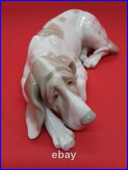 Lladro Old Dog #1067 Retired Hound First Quality Mint Condition #1