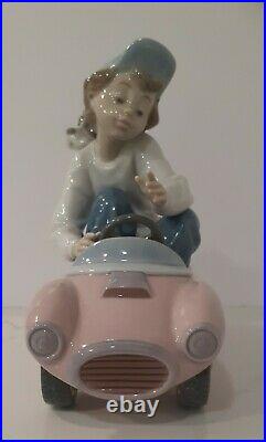 Lladro Out For a Spin Figurine #5770 Porcelain Retired