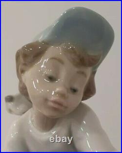 Lladro Out For a Spin Figurine #5770 Porcelain Retired