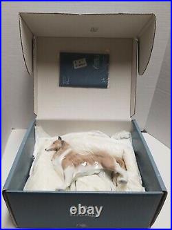 Lladro PASTOR SHETLAND Sheepdog Collie Dog #8326 Mint in Box GORGEOUS