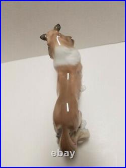 Lladro PASTOR SHETLAND Sheepdog Collie Dog #8326 Mint in Box GORGEOUS