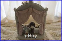 Lladro PLEASE COME HOME #6502 Adorable Puppy Dogs Figurine