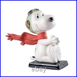 Lladro Peanuts Collection Snoopy Flying Ace Figurine 1009529