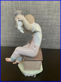Lladro Pick of the Litter 7621 Figurine Girl with Dog & Puppies MIB