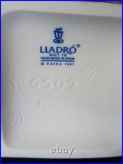 Lladro Please Come Home #6502 Brand Nib Dogs Window Cute Holiday Save$$ F/sh