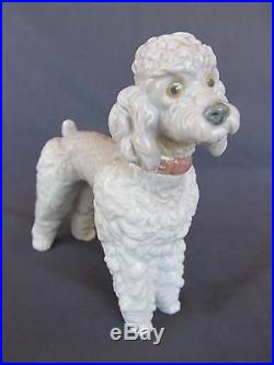 Lladro Poodles #1257, 1258, 1259 & #6337 All Perfect, All Gorgeous