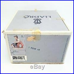 Lladro Porcelain 5797'Come Out & Play' Boy with Dog & Ball Figurine with Box