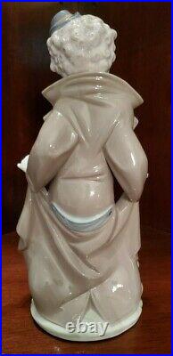 Lladro Porcelain Clown Figurine # 5901 Surprise- Clown & Dogs