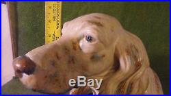 Lladro Porcelain Figure Large Irish Setter Dog Bust Head #2045