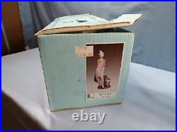 Lladro Porcelain Figurine #5174 Couplet Lady Lady With Dog with Box 13 1/4