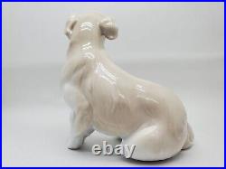 Lladro Porcelain Golden Retriever Retired