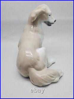 Lladro Porcelain Golden Retriever Retired