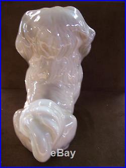 Lladro Porcelain Pekingese Dog 6 Tall