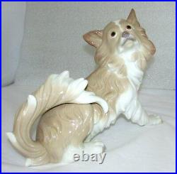 Lladro Porcelain Spain Large Papillon Dog 4857 Retired