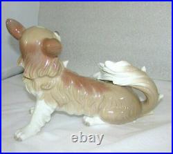 Lladro Porcelain Spain Large Papillon Dog 4857 Retired