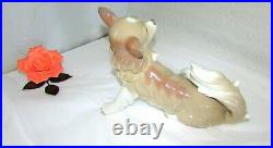 Lladro Porcelain Spain Large Papillon Dog 4857 Retired