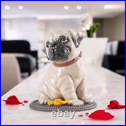 Lladro Puppie Pug 01009689 #9689 dog