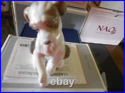 Lladro Puppy With Snail #6211-new Friend 1971-1981-excellent Condidion 5x4/75