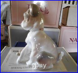 Lladro Puppy With Snail #6211-new Friend 1971-1981-excellent Condidion 5x4/75