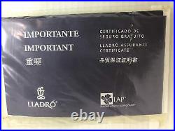 Lladro RARE El Paseo Diario Walking the Dogs #6760 Mint Condition withOrg. Box