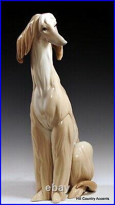 Lladro ROYAL AFGHAN #1069 Beautiful, Large Dog Figurine $655 Value MINT