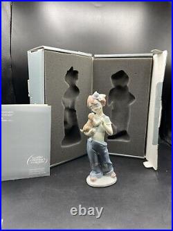 Lladro Retired 8237 Utopia Stage Partners Mint-Original Box With Paperwork