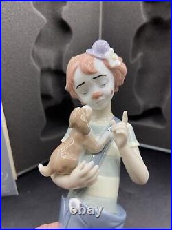 Lladro Retired 8237 Utopia Stage Partners Mint-Original Box With Paperwork