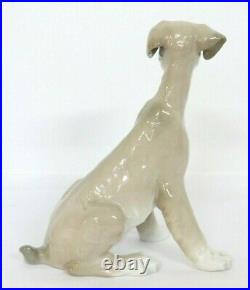 Lladro Sitting Dog Porcelain Figurine #4583