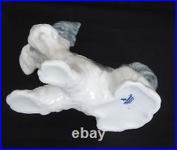 Lladro Skye Terrier Puppy Dog 6 Tall Porcelain Figurine #4643 Retired 1985 Mint