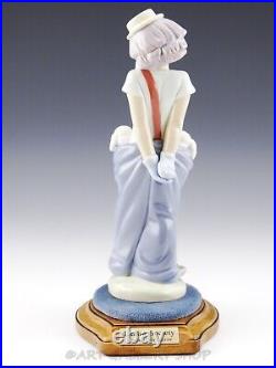 Lladro Society Figurine LITTLE PALS CIRCUS CLOWN WITH PUPPIES DOGS 7600 Mint Box