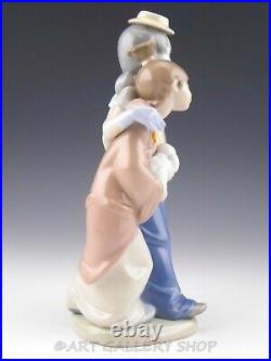 Lladro Society Figurine PALS FOREVER CLOWN GIRL & DOGS #7686 Retired Mint Box