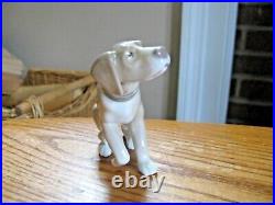 Lladro Spain WOE IS ME #5351 Retired Dog Figurine 1986