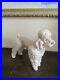 Lladro Spain Woolly Dog Poodle Standing Porcelain Figurine 1259