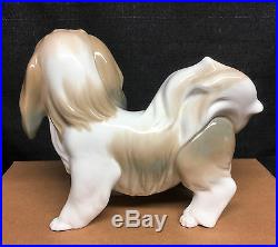 Lladro Standing Pekingnese Dog Figurine 6