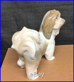 Lladro Standing Pekingnese Dog Figurine 6